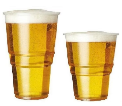 Reusable Plastic Pint Whisky Cups Drinking Glasses for Wedding Parties